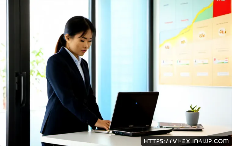 T자형 전문성과 문제 해결 능력 - Photorealistic Vietnamese professional in a modern Ho Chi Minh City office, standing beside a clean ...